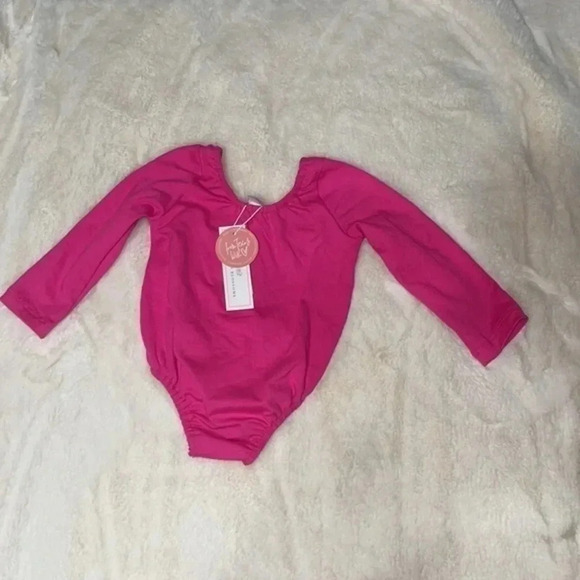 PINK Livee Long Sleeve Girls Onesie - Picture 1 of 9